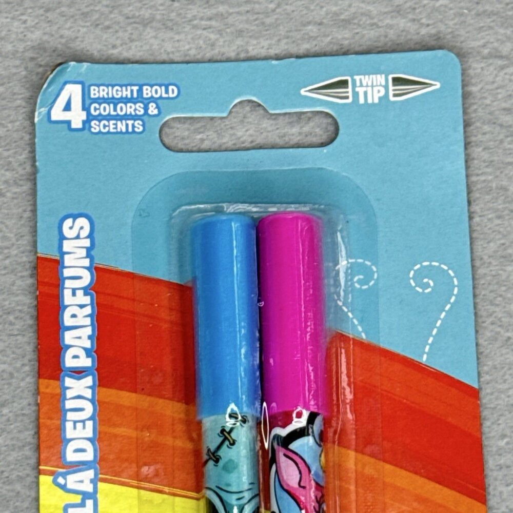 Twixie Scented Gel Pens 2 Packs Twin Tips 4 Bright Bold Colors Kangaru 2018 - Picture 2 of 8